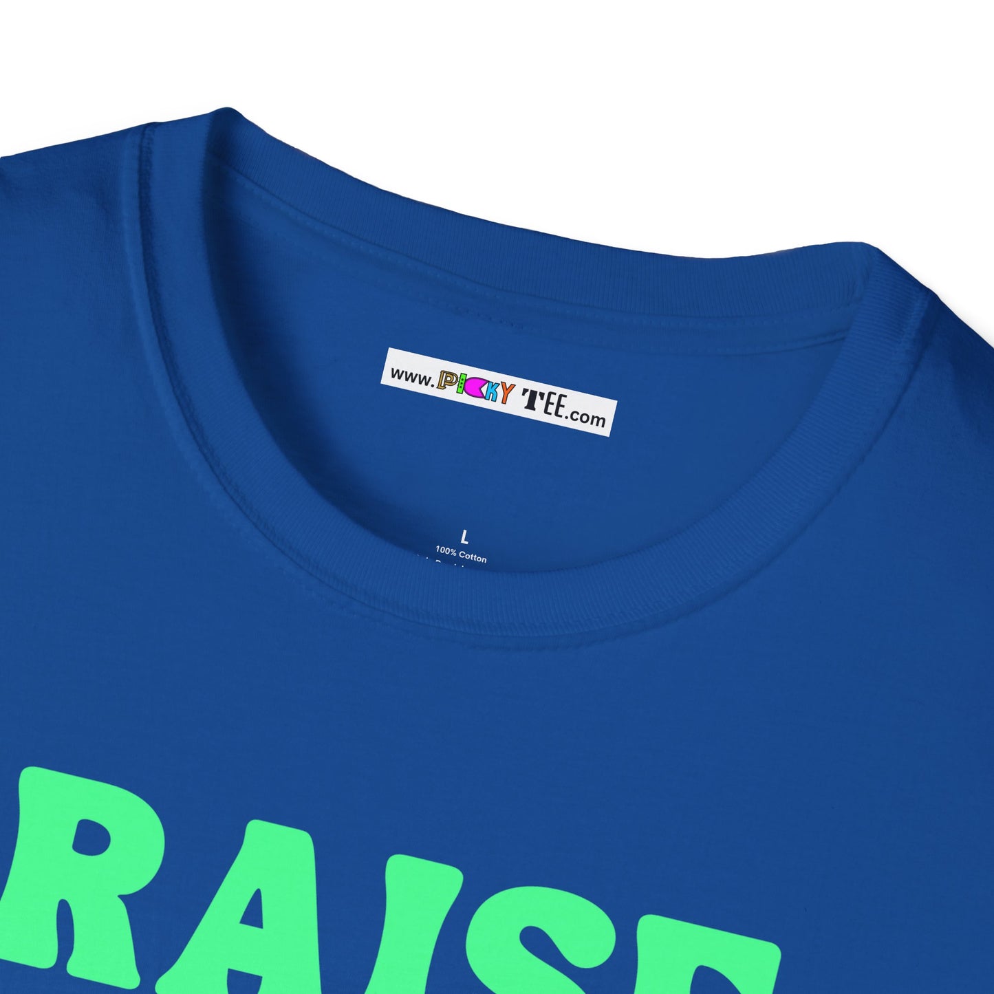 pRAISE DA tROOF Unisex Softstyle 100% Cotton T-Shirt