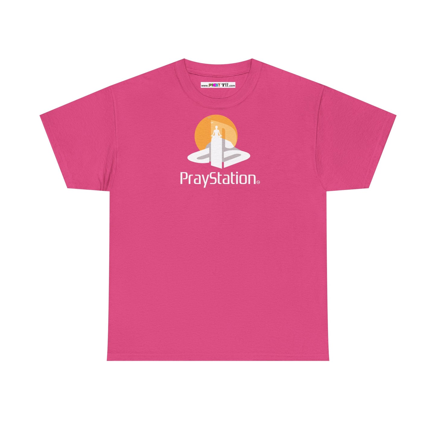 PrayStation Unisex Heavy Cotton Tee