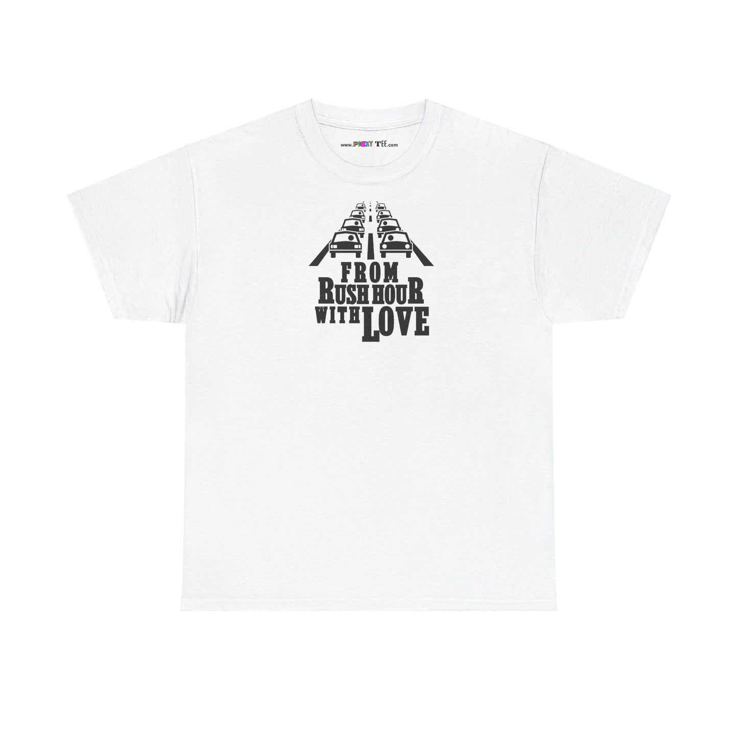 FROM RUSH HOUR WITH LOVE Unisex Heavy Cotton Tee
