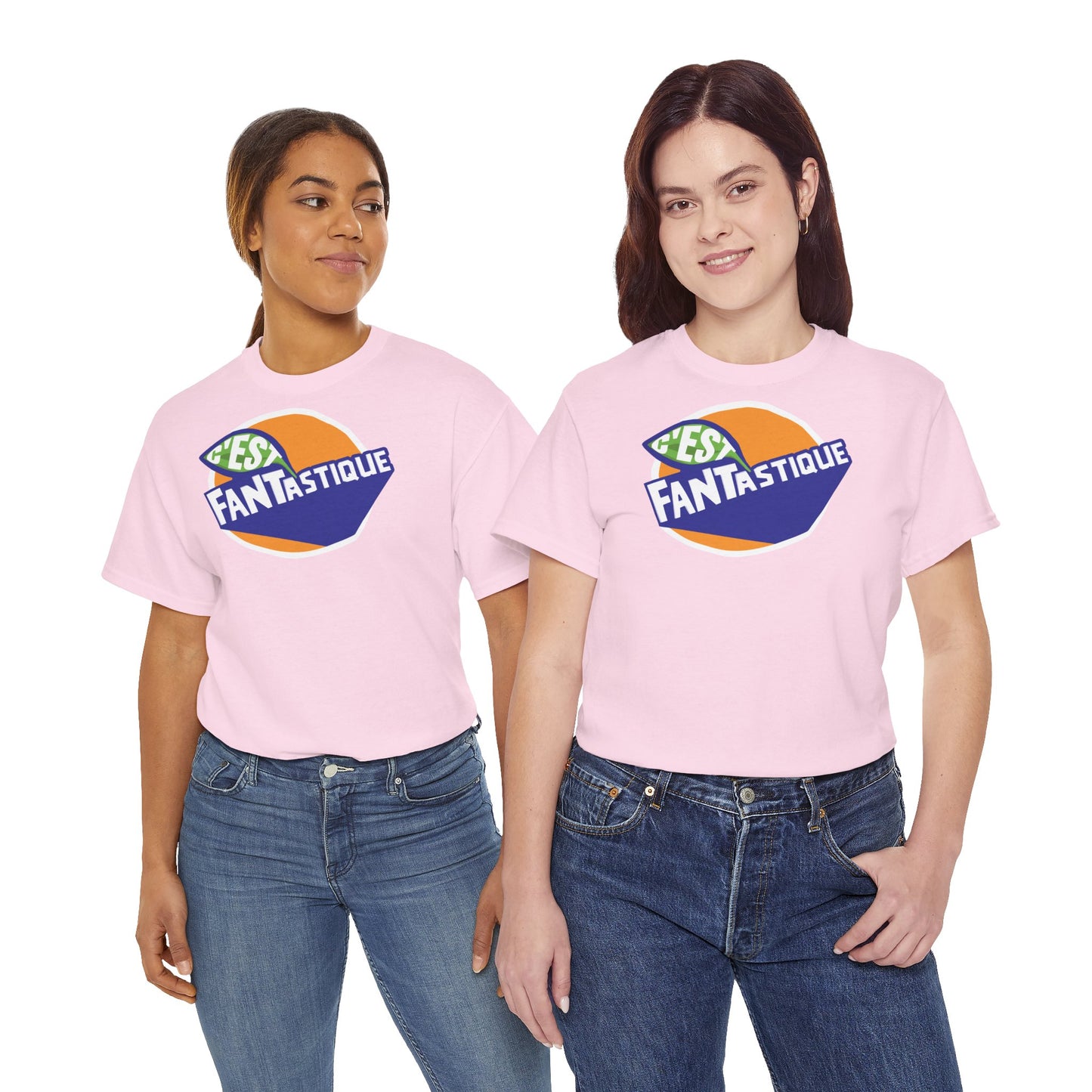 C'EST FANTASTIQUE Unisex Heavy Cotton Tee