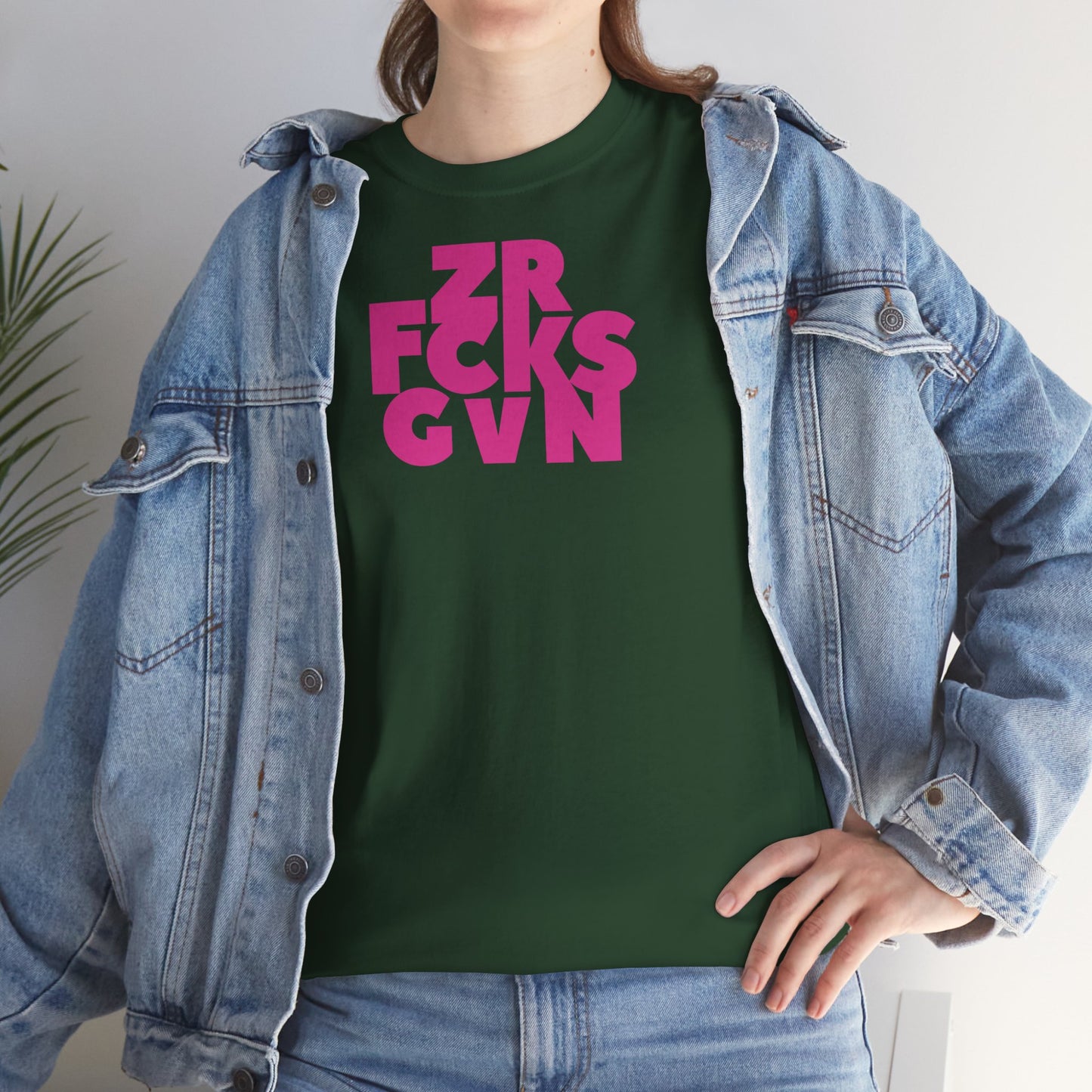 ZR FCKS GVN Unisex Heavy Cotton Tee