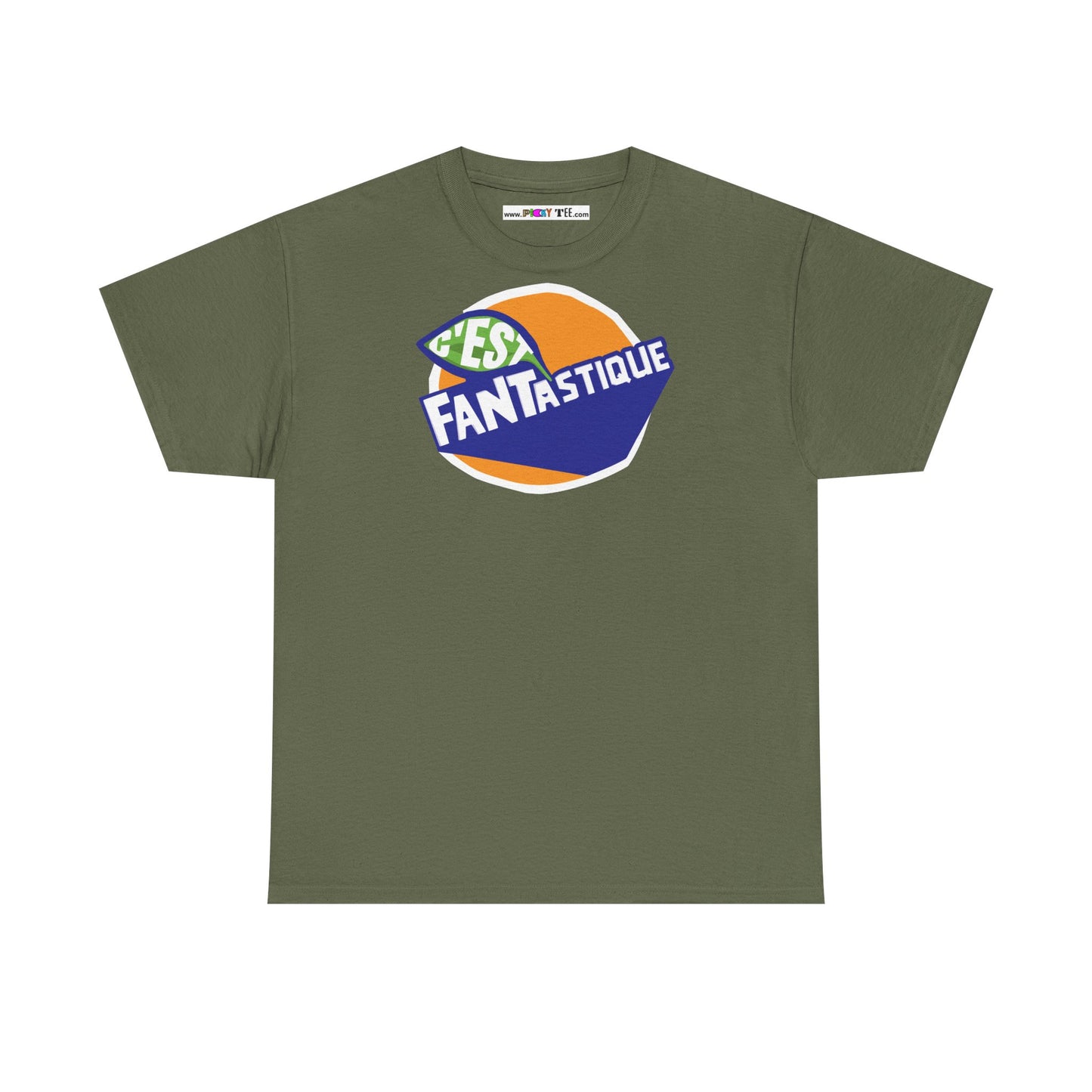 C'EST FANTASTIQUE Unisex Heavy Cotton Tee