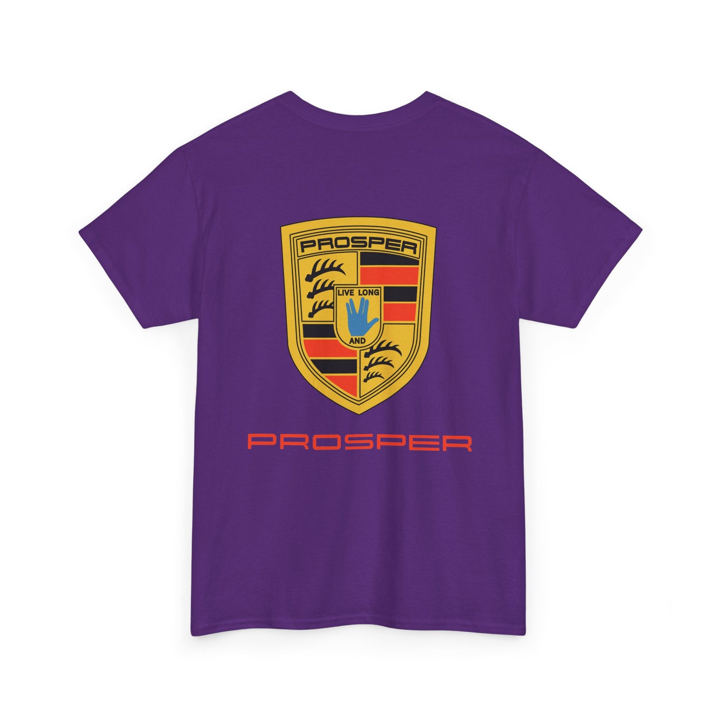 PROSPER, live long and...PROSPER Unisex Heavy Cotton Tee