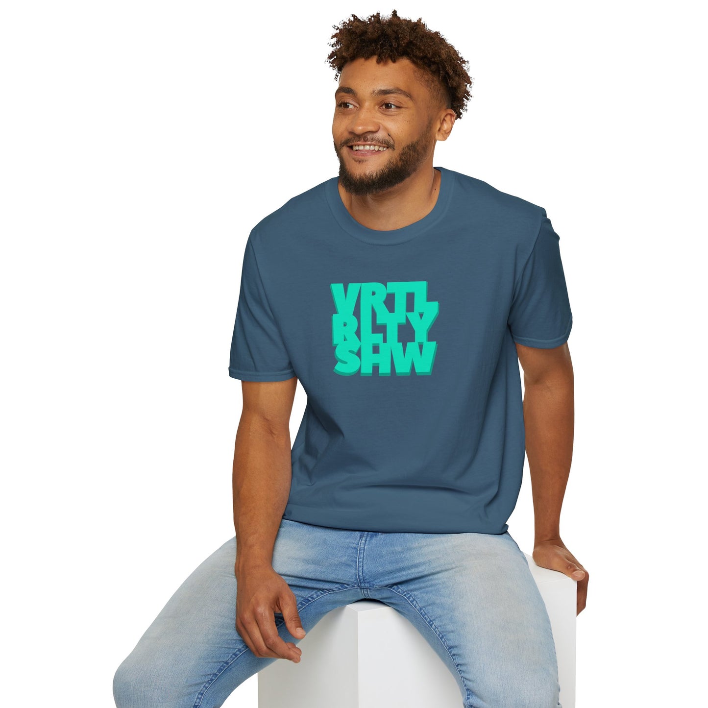VRTL RLTY SHW Unisex Softstyle 100% Cotton T-Shirt