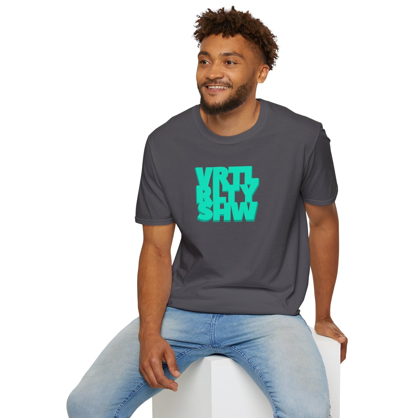 VRTL RLTY SHW Unisex Softstyle 100% Cotton T-Shirt