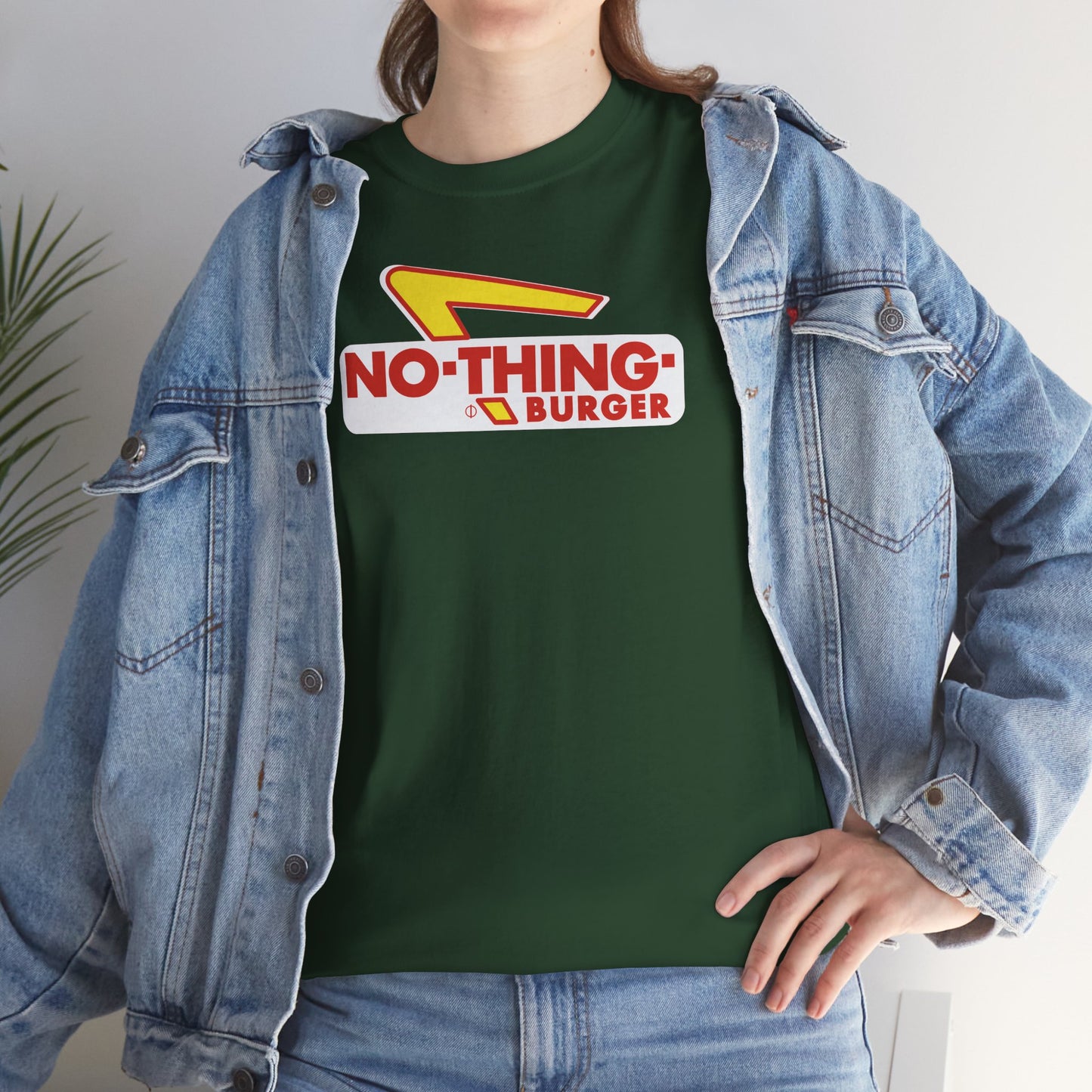 NO-THING-BURGER Unisex Heavy Cotton Tee