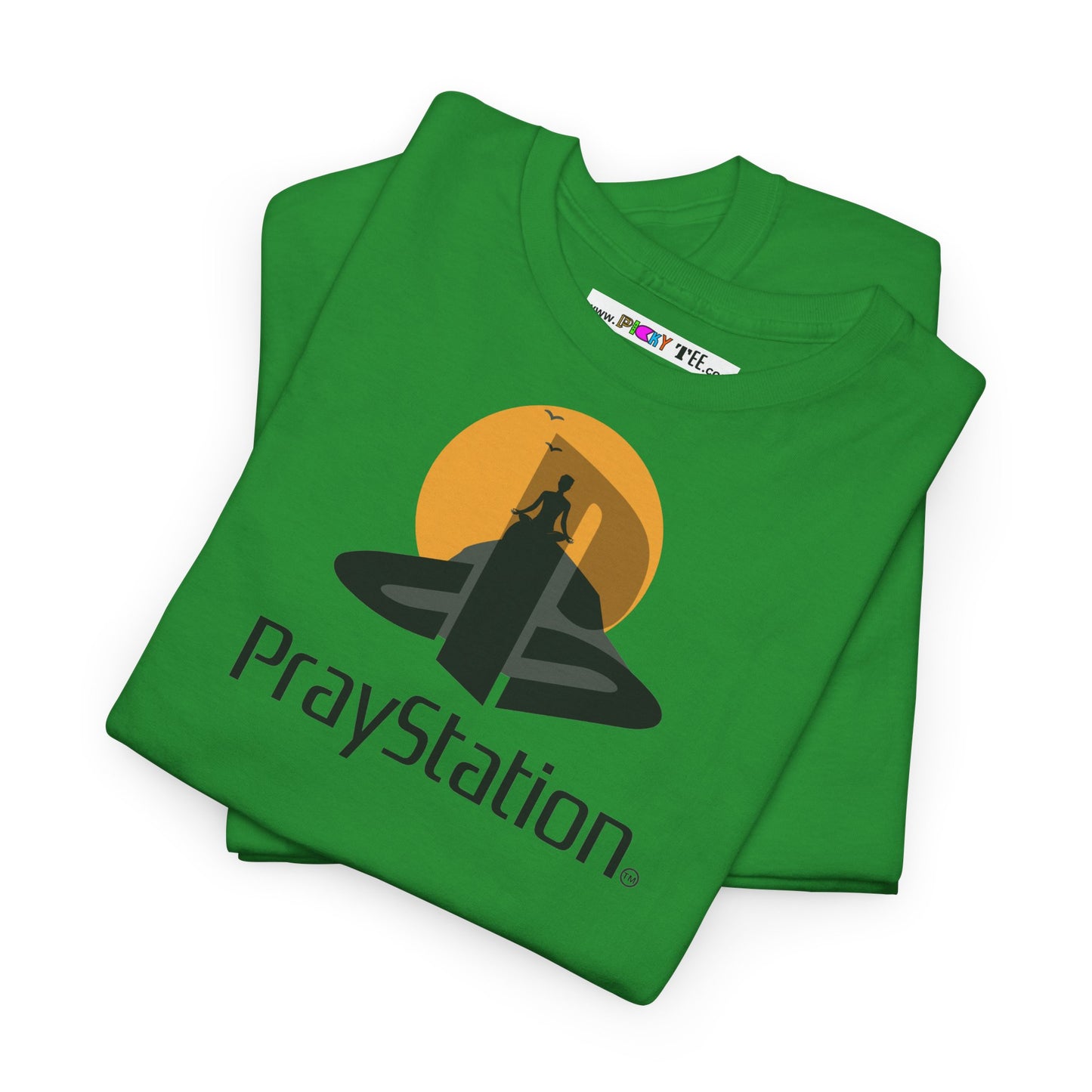 PrayStation Unisex Heavy Cotton Tee