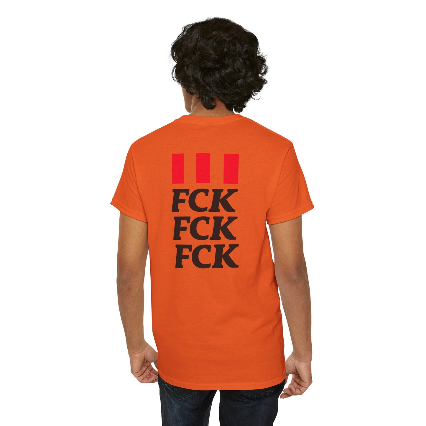 FCK FCK FCK Unisex Heavy Cotton Tee