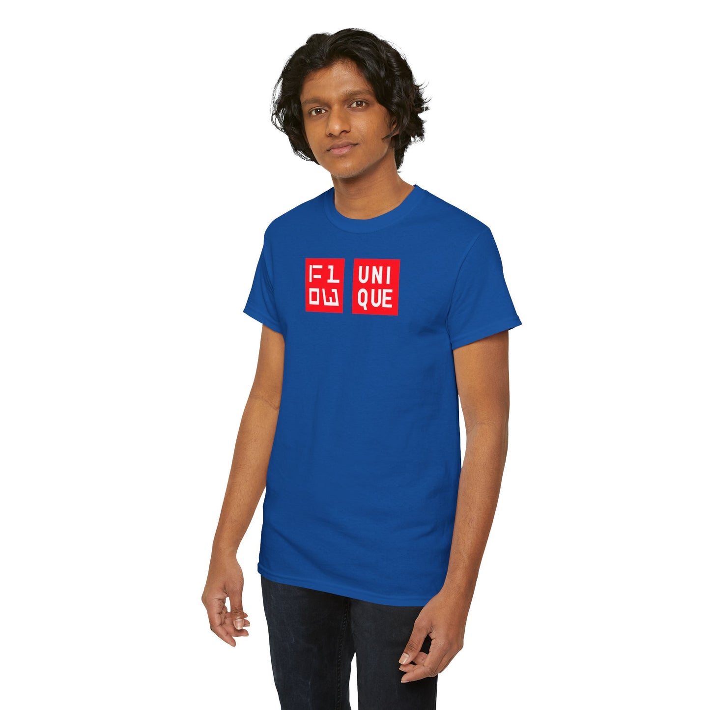 FLOW UNIQUE Unisex Heavy Cotton Tee