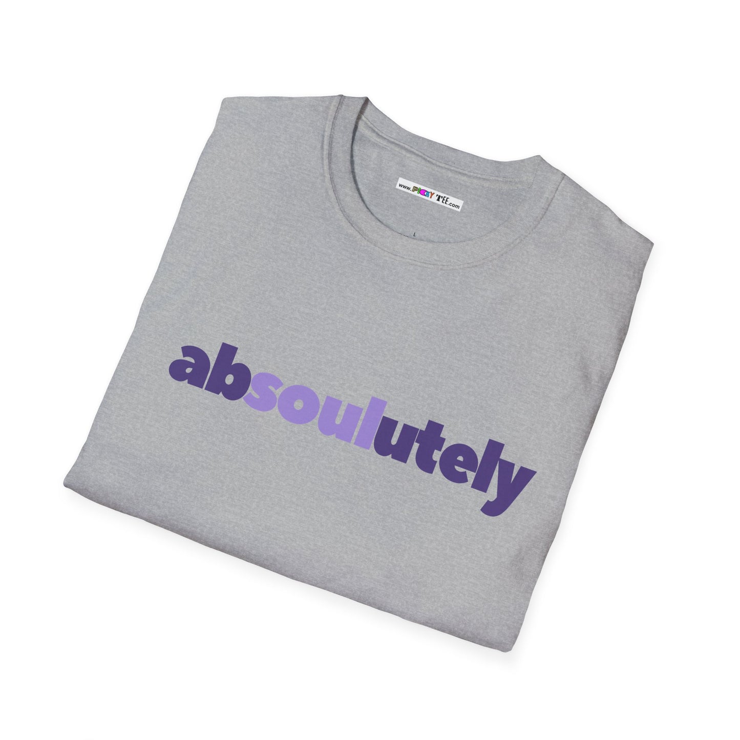 abSOULutely Unisex Softstyle 100% Cotton T-Shirt