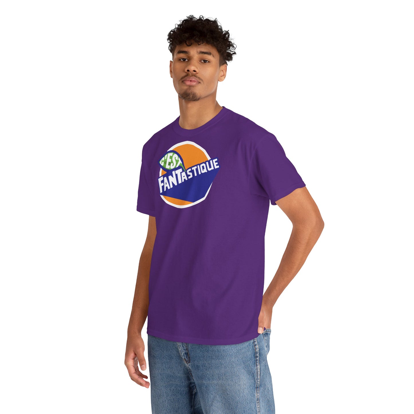 C'EST FANTASTIQUE Unisex Heavy Cotton Tee