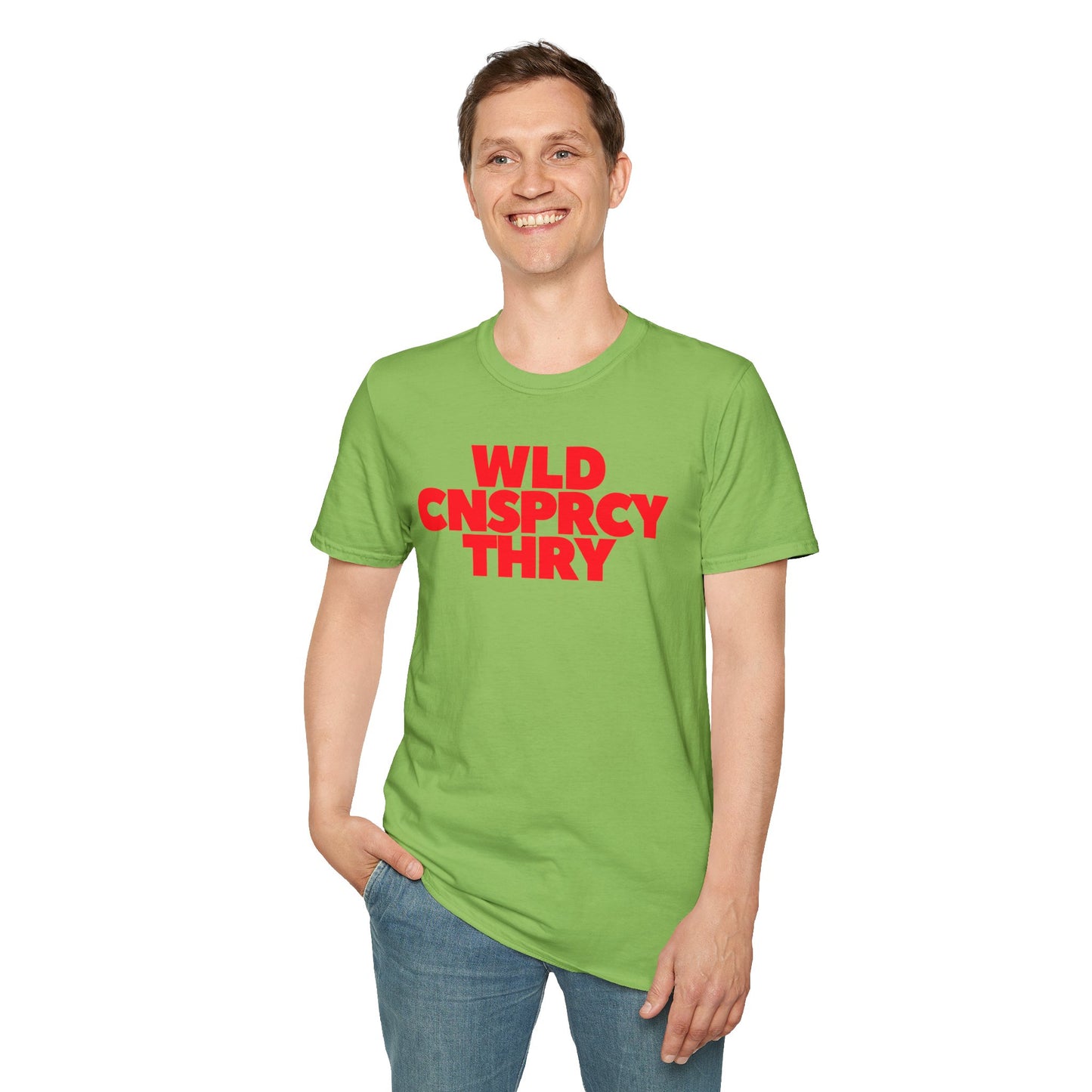 WLD CNSPRCY THRY Unisex Softstyle 100% Cotton T-Shirt