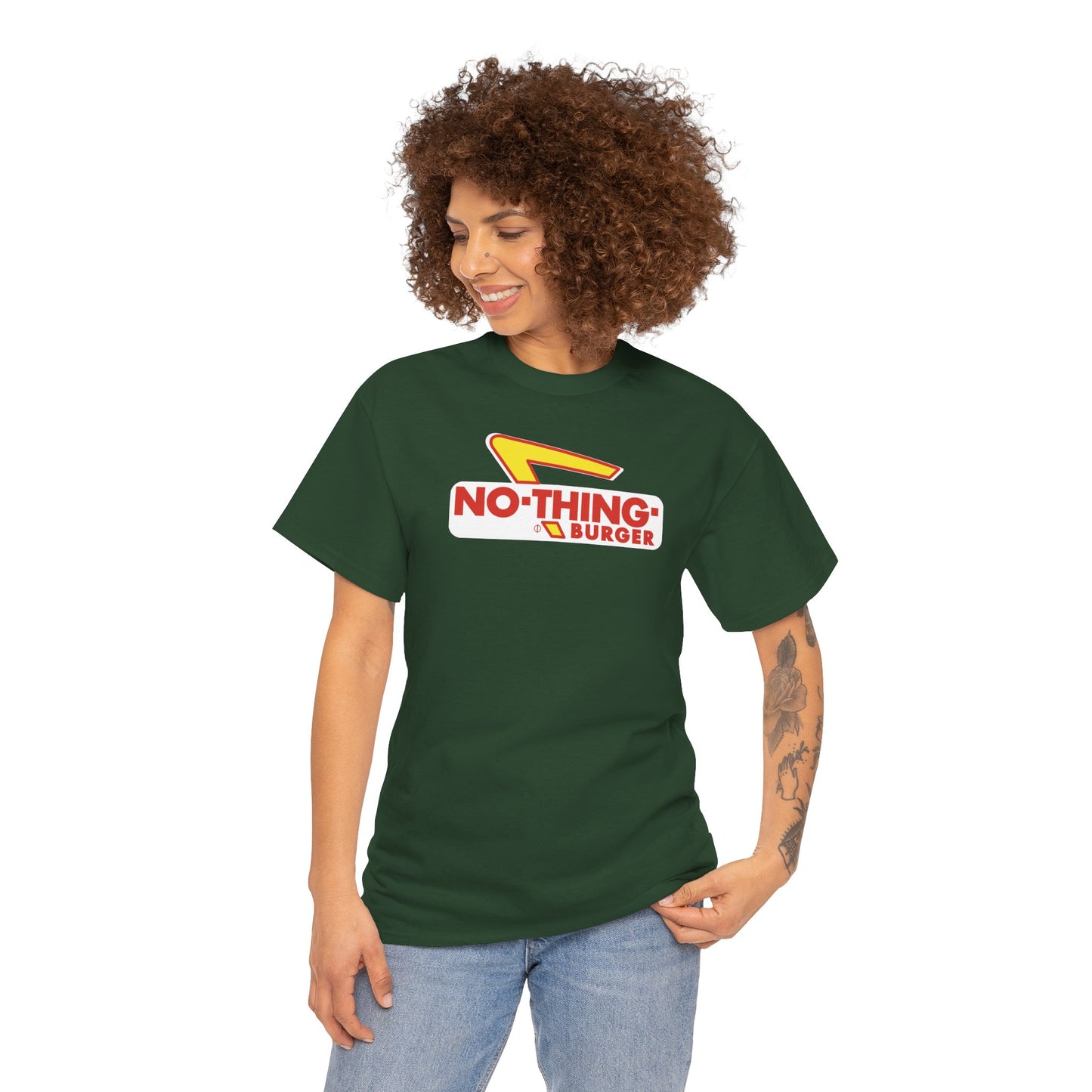 NO-THING-BURGER Unisex Heavy Cotton Tee