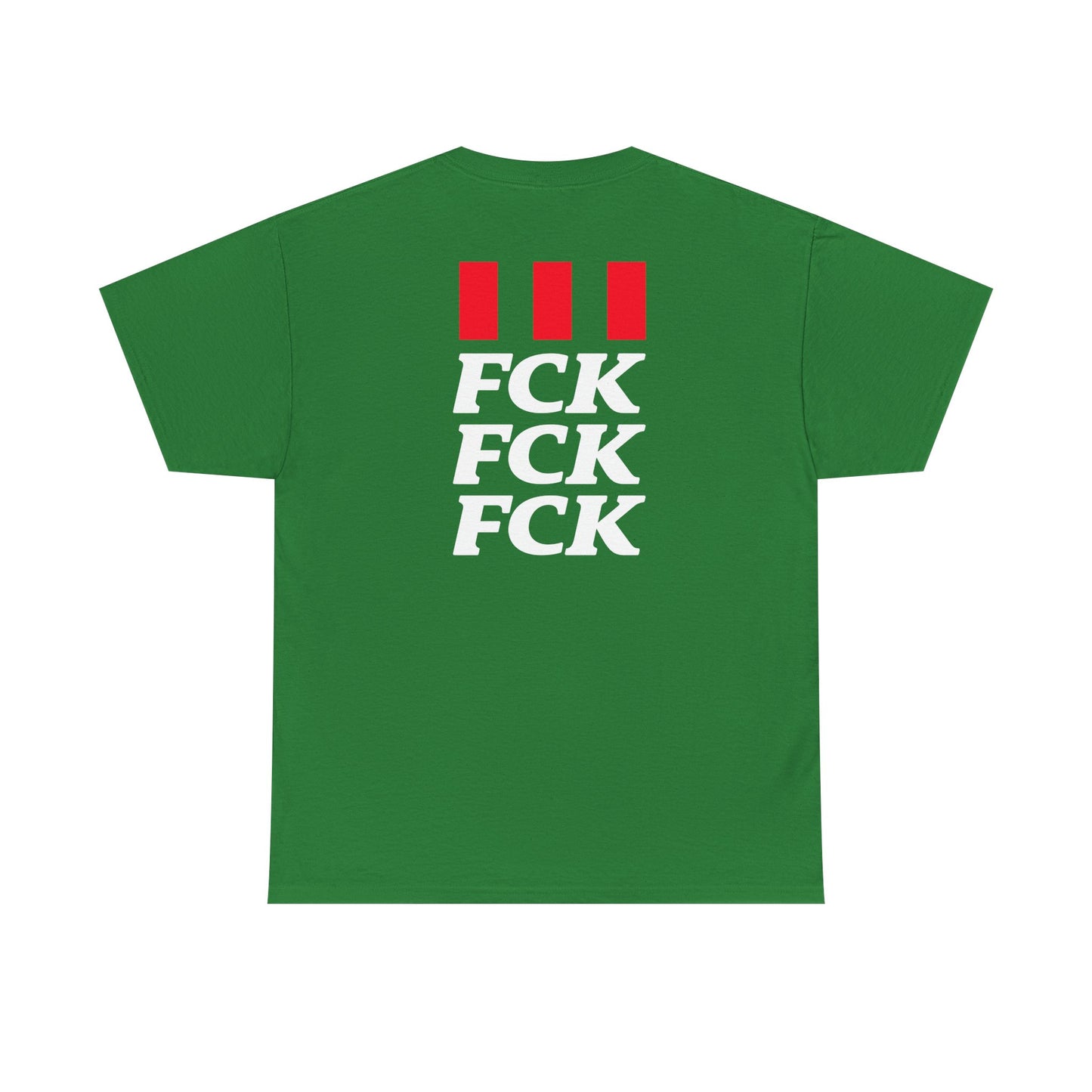 FCK FCK FCK Unisex Heavy Cotton Tee