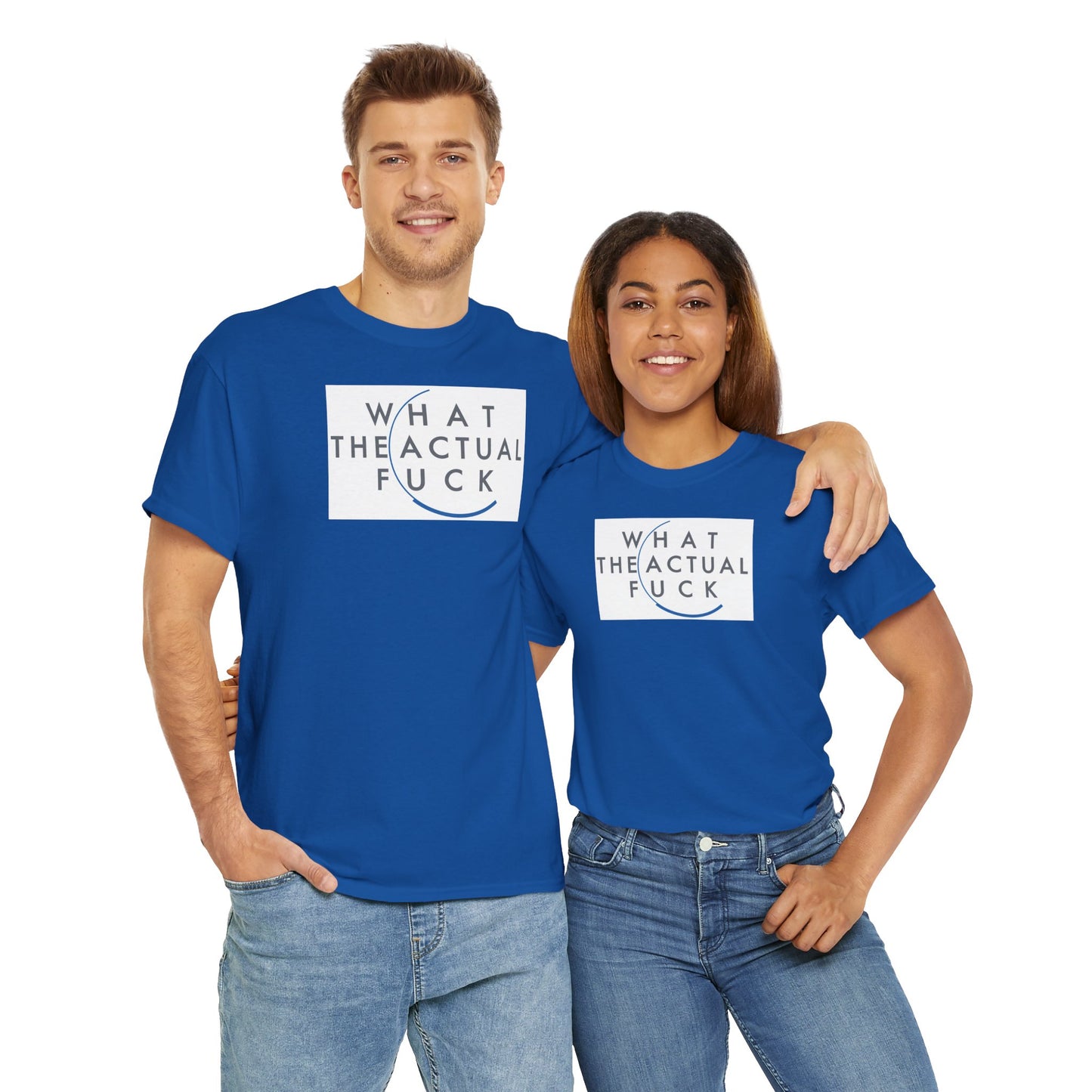 WHAT THE ACTUAL FUCK Unisex Heavy Cotton Tee