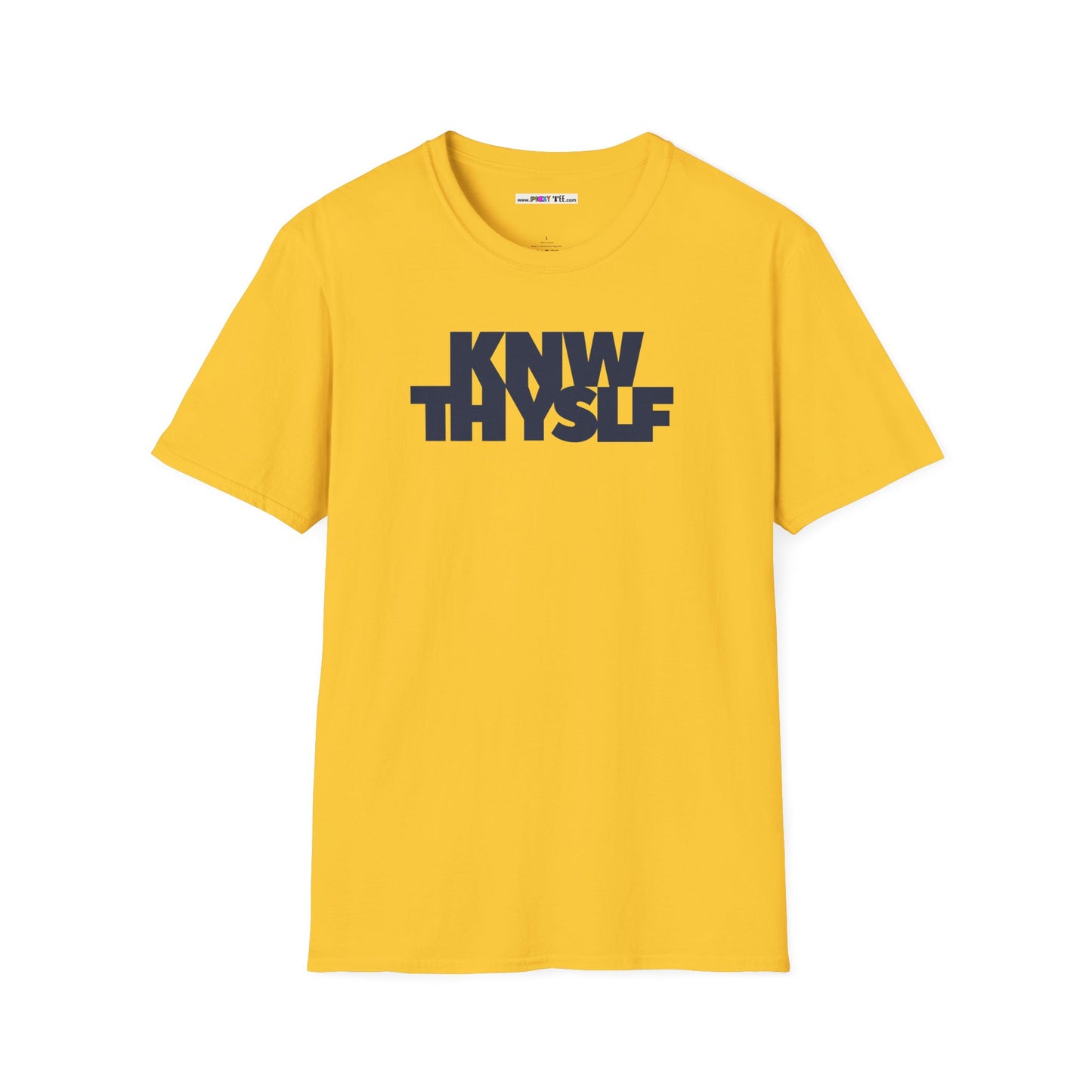 KNW THYSLF Unisex Softstyle 100% Cotton T-Shirt