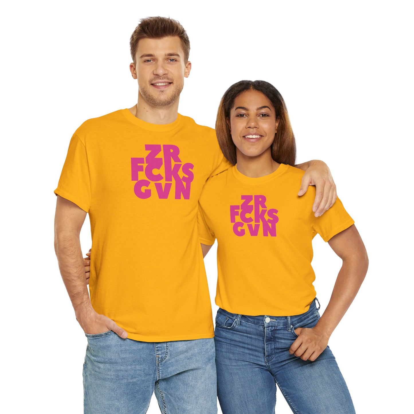 ZR FCKS GVN Unisex Heavy Cotton Tee