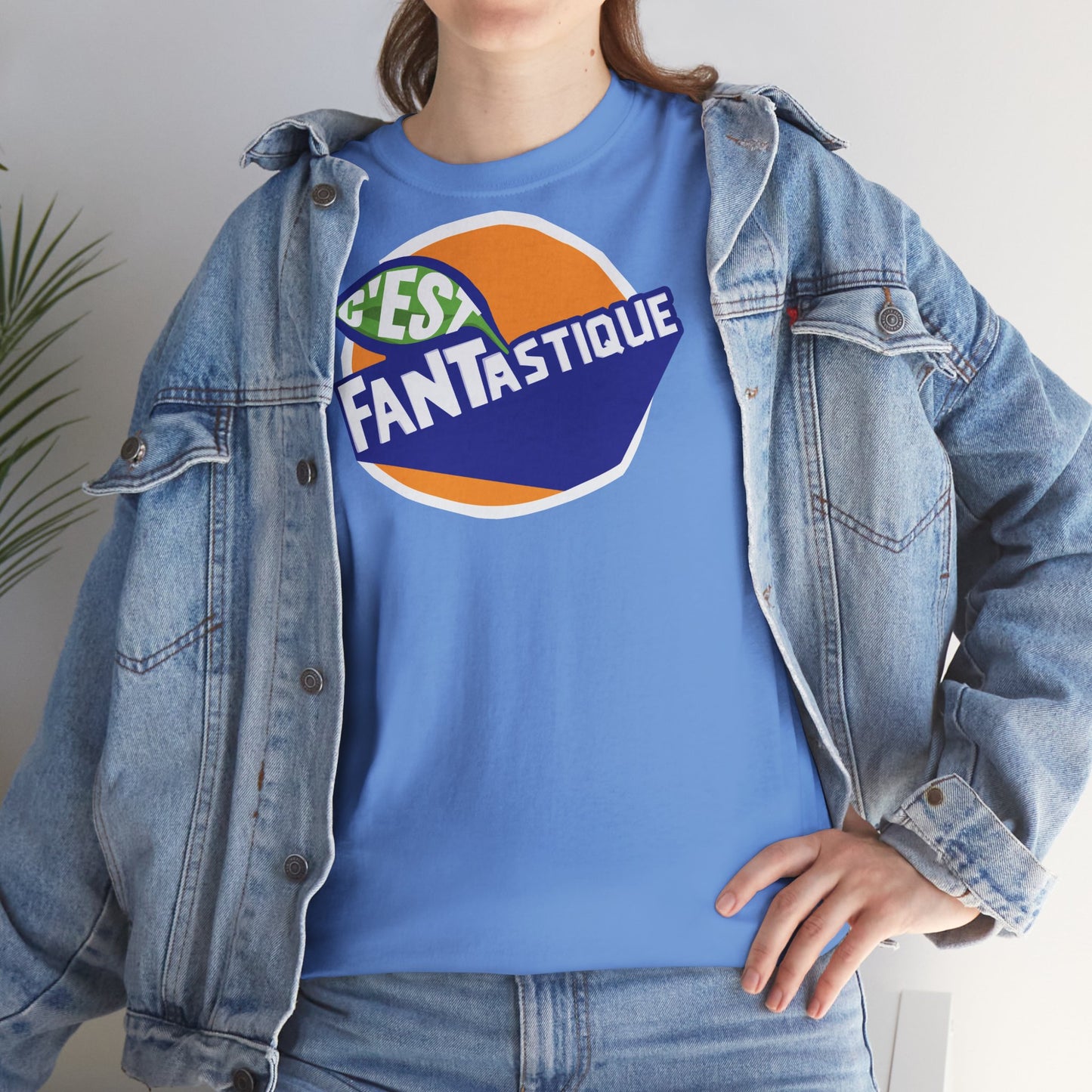 C'EST FANTASTIQUE Unisex Heavy Cotton Tee