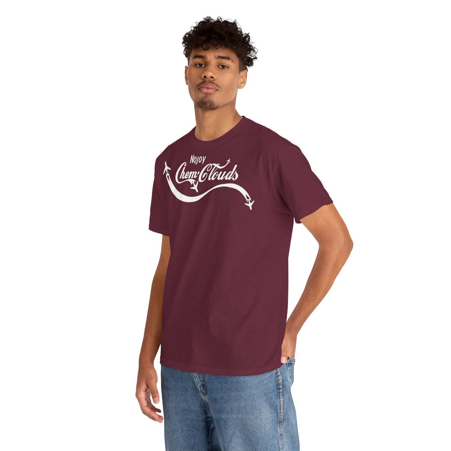 No Joy Chem Clouds Unisex Heavy Cotton Tee