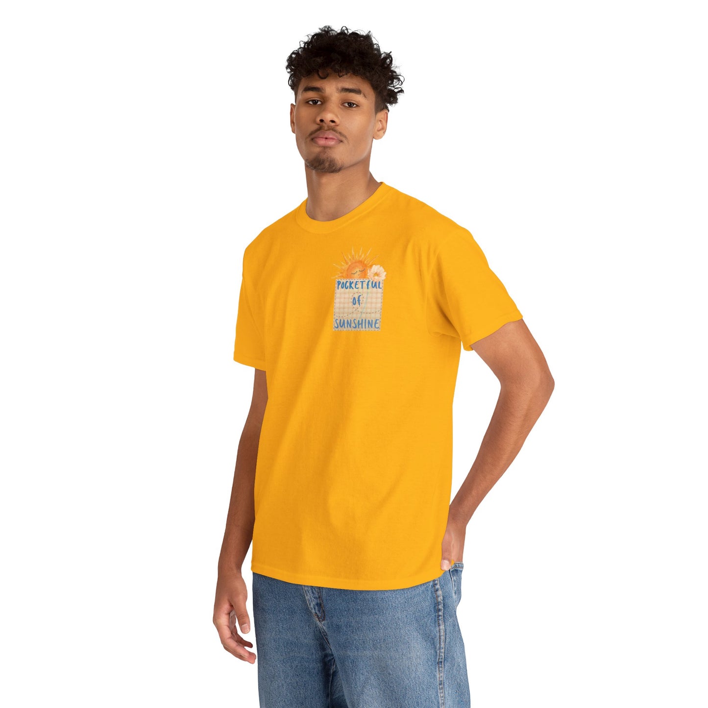 POCKETFUL OF SUNSHINE Unisex Heavy Cotton Tee