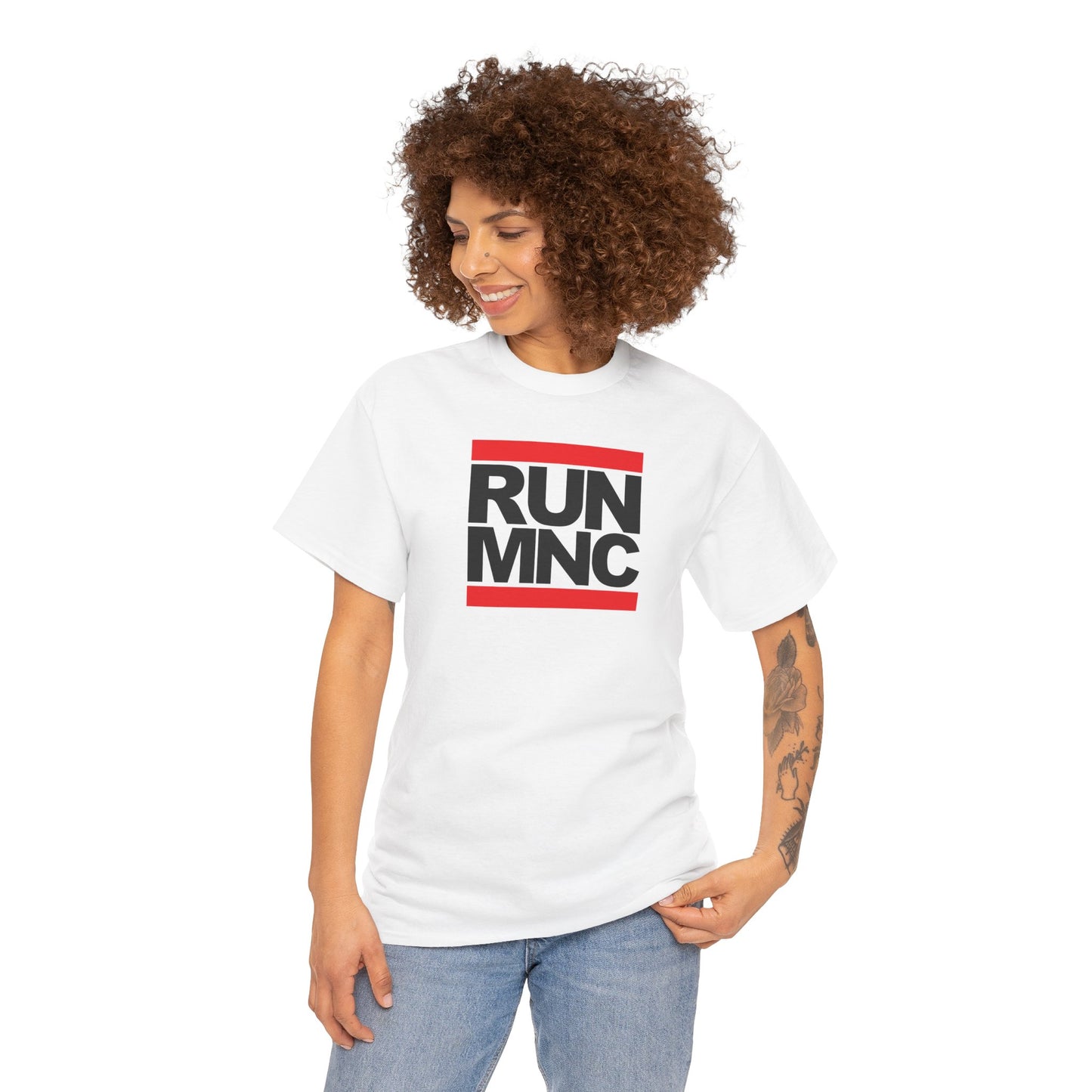 RUNMNC Unisex Heavy Cotton Tee
