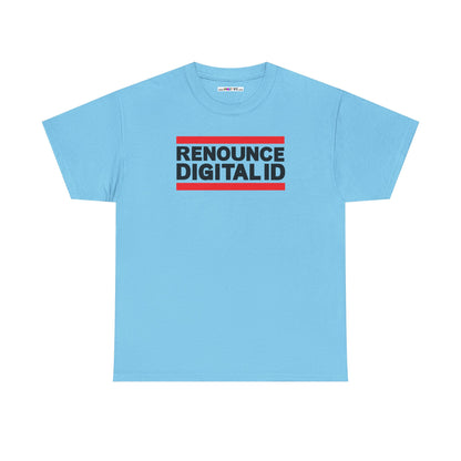 RENOUNCE DIGITAL ID Unisex Heavy Cotton Tee