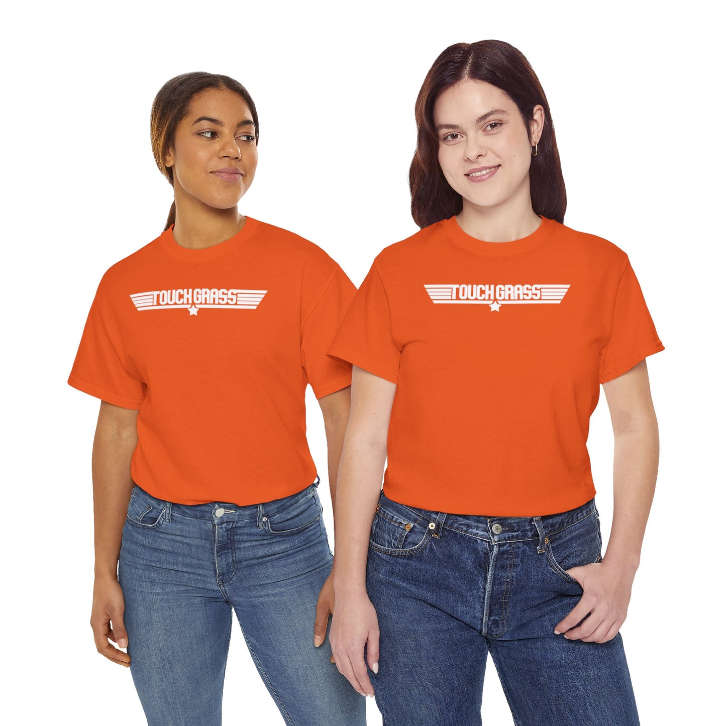 TOUCH GRASS Unisex Heavy Cotton Tee