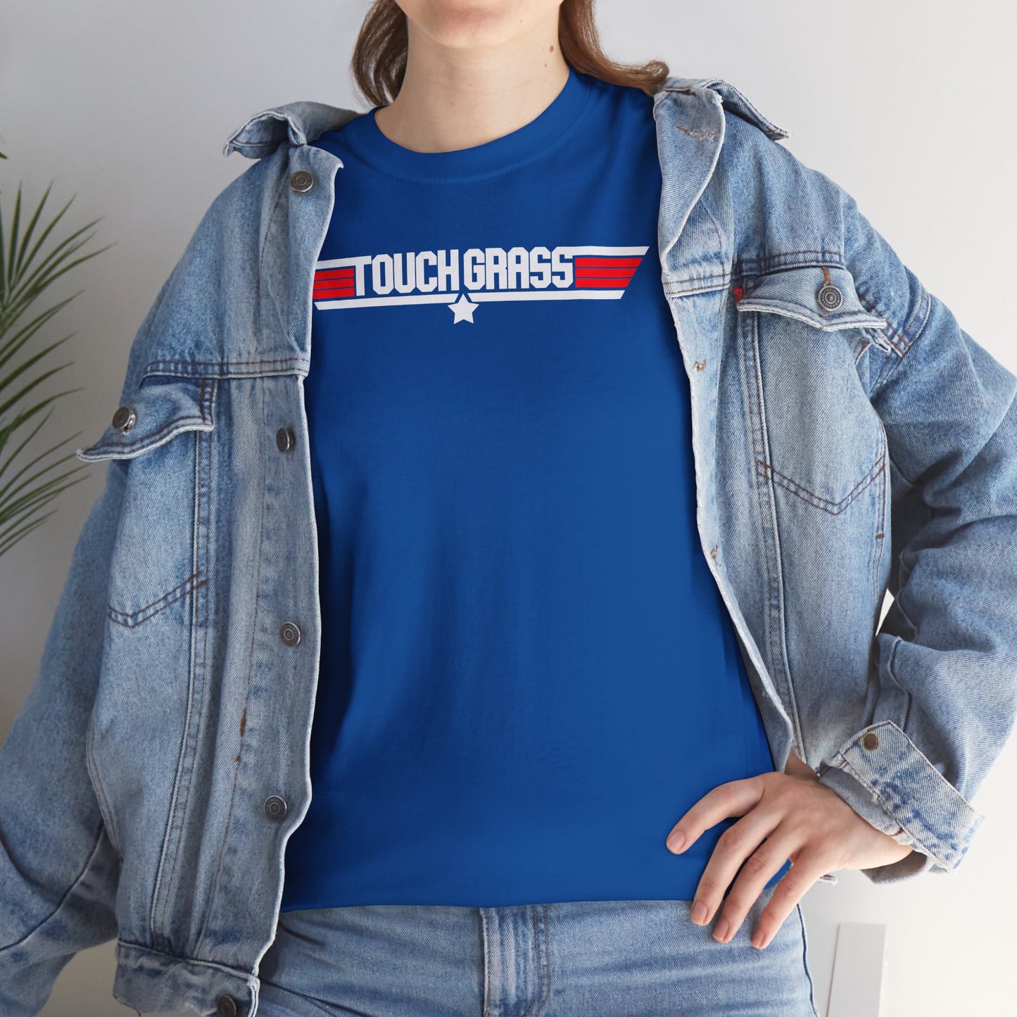 TOUCH GRASS Unisex Heavy Cotton Tee