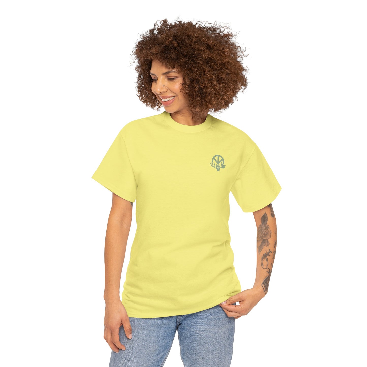 RESIST IN PEACE Unisex Heavy Cotton Tee