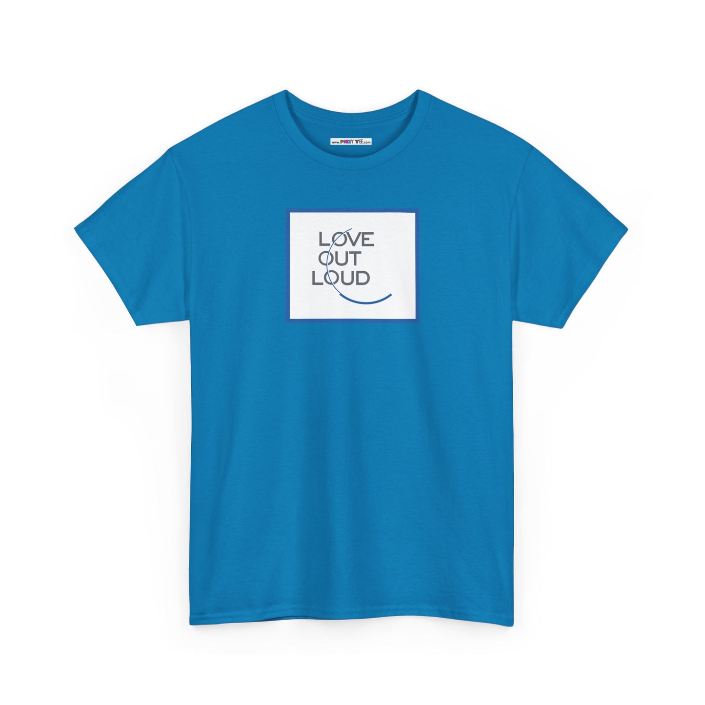 LOL- LOVE OUT LOUD Unisex Heavy Cotton Tee