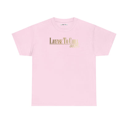 LICENSE TO CHILL 00Zzz Unisex Heavy Cotton Tee