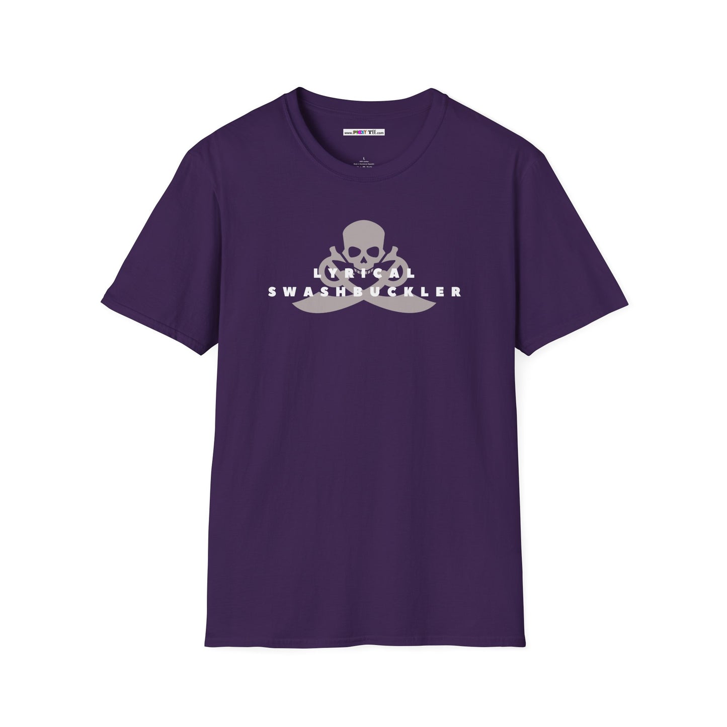 LYRICAL SWASHBUCKLER Unisex Softstyle 100% Cotton T-Shirt