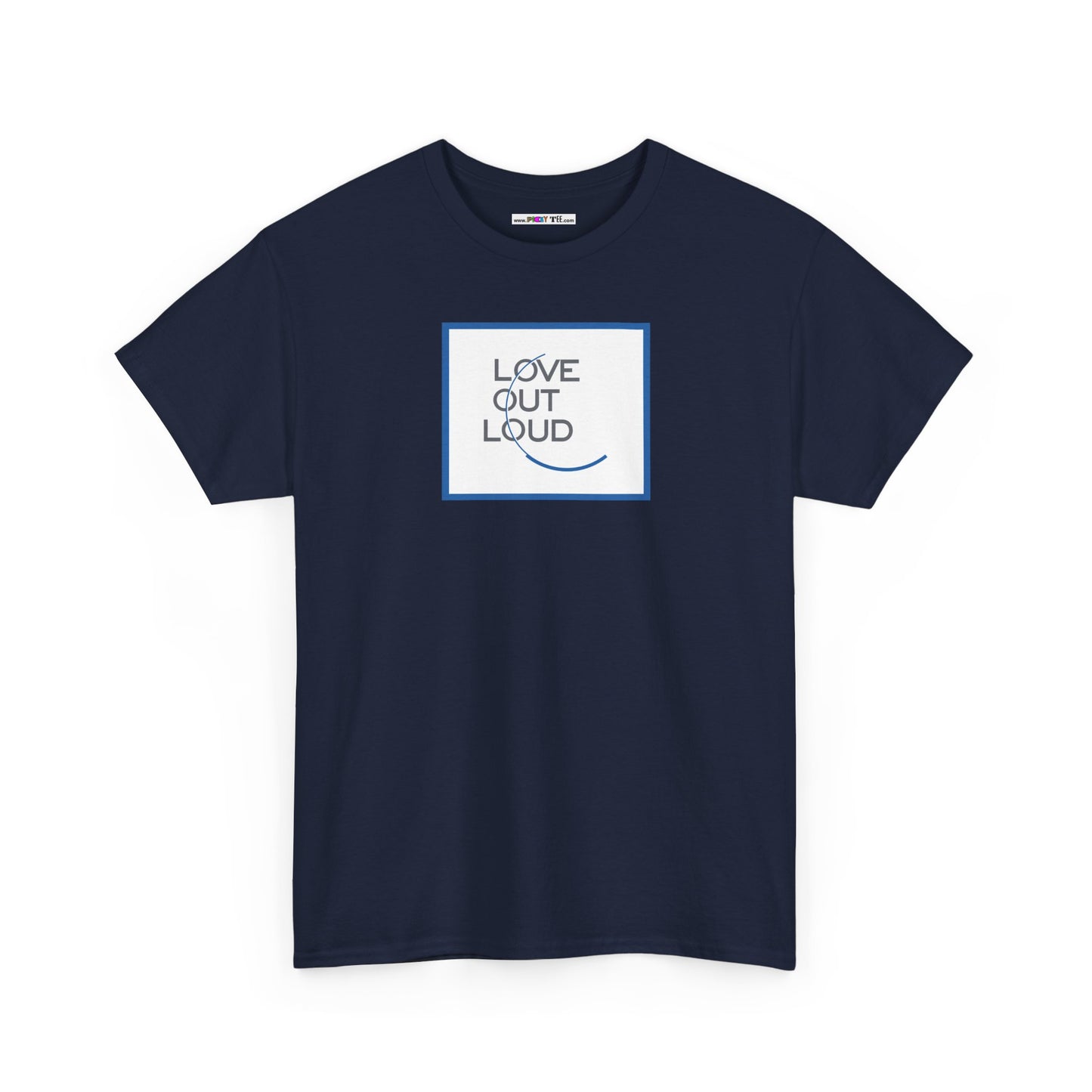 LOL- LOVE OUT LOUD Unisex Heavy Cotton Tee