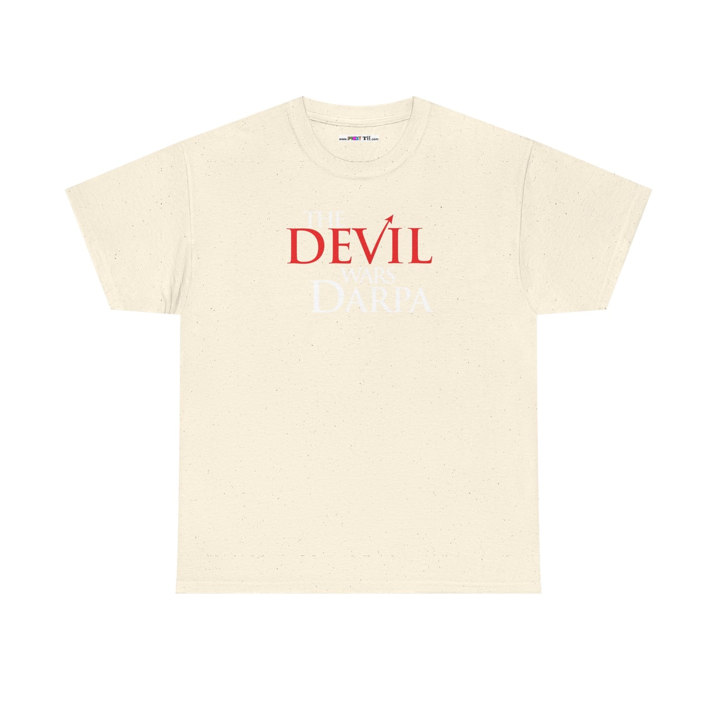THE DEVIL WARS DARPA Unisex Heavy Cotton Tee