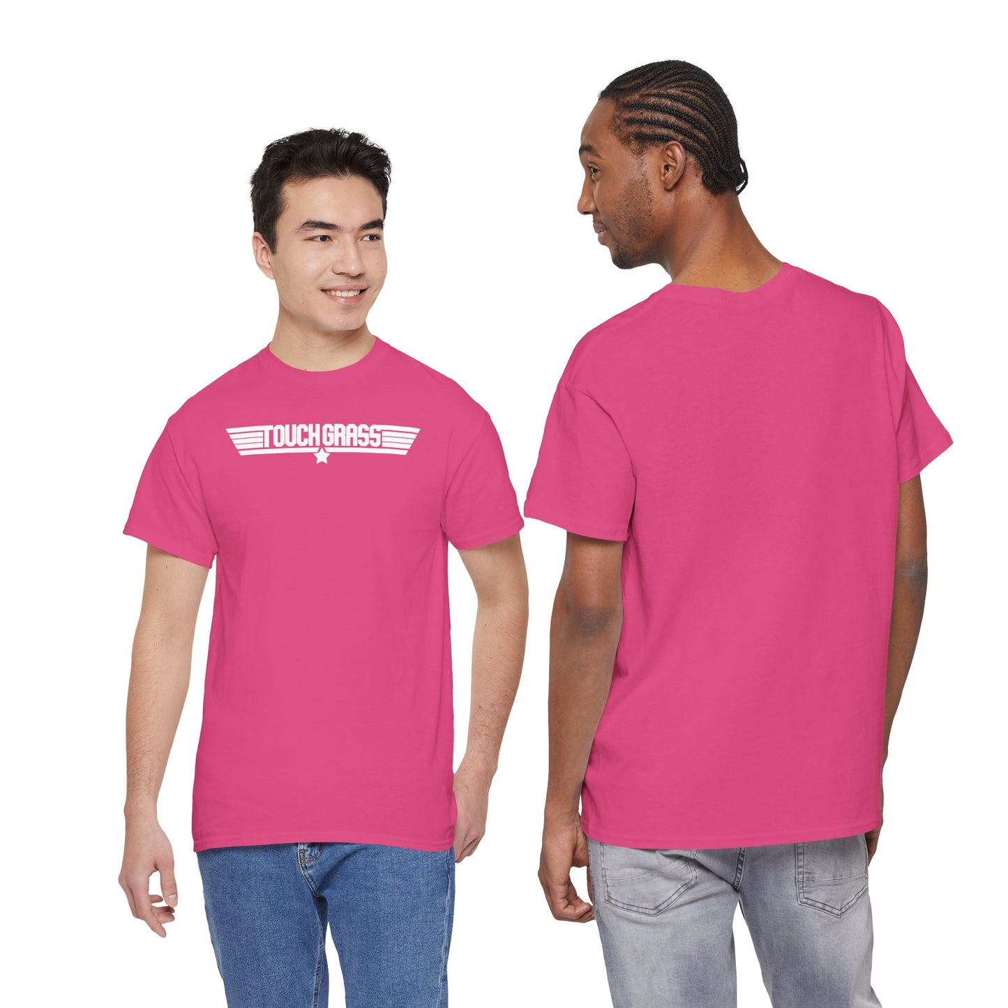 TOUCH GRASS Unisex Heavy Cotton Tee