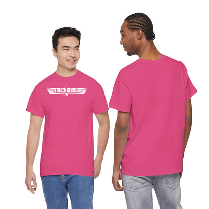 TOUCH GRASS Unisex Heavy Cotton Tee