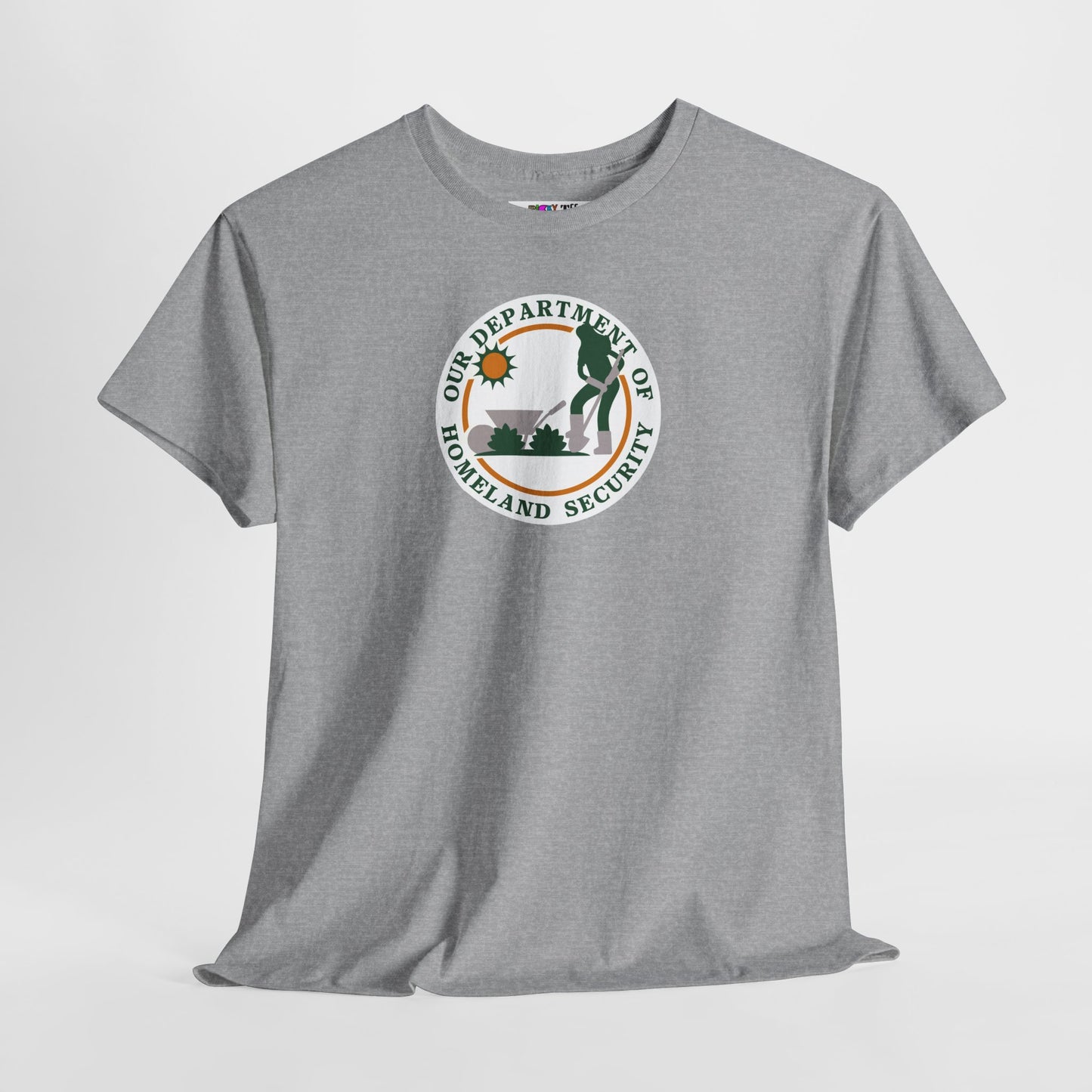 HOMELAND SECURITY (OUR DEPARTMENT OF) Unisex Heavy Cotton Tee