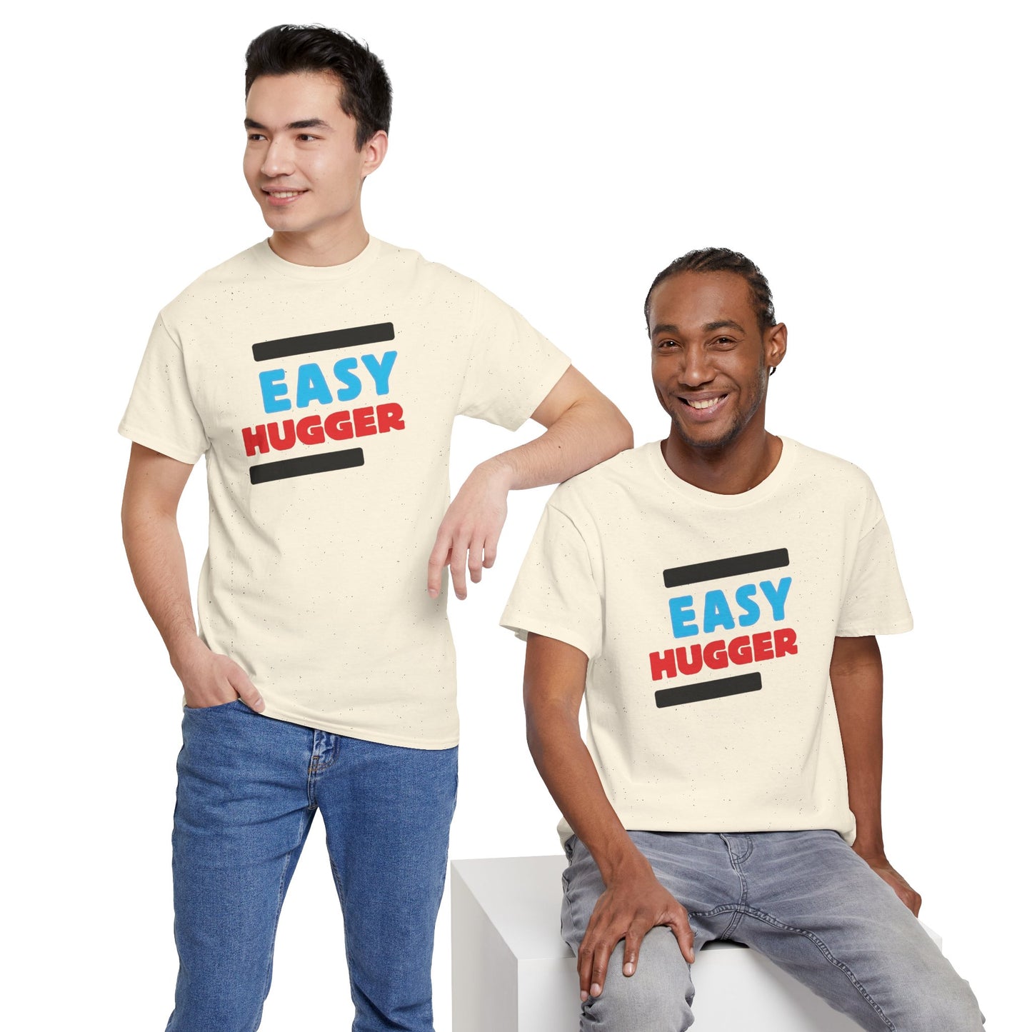 EASY HUGGER Unisex Heavy Cotton Tee