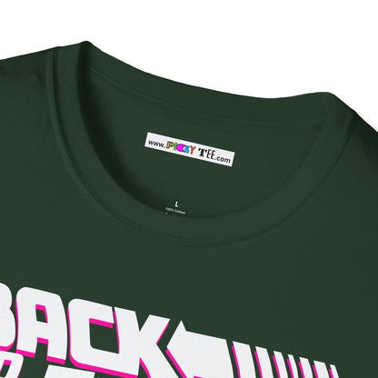 BACK TO THE EIGHTIES Unisex Softstyle 100% Cotton T-Shirt