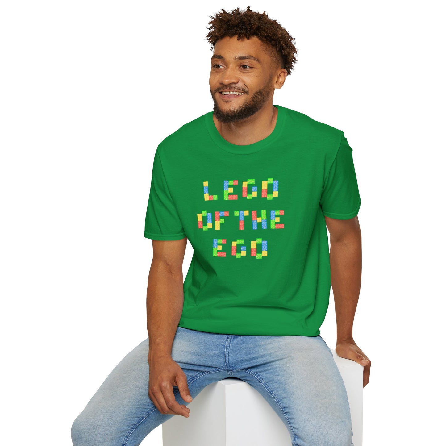 L3G0 OF THE EGO Unisex Softstyle 100% Cotton T-Shirt