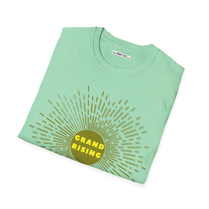 GRAND RISING Unisex Softstyle 100% Cotton T-Shirt