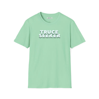 TRUCE SEEKER Unisex Softstyle 100% Cotton T-Shirt