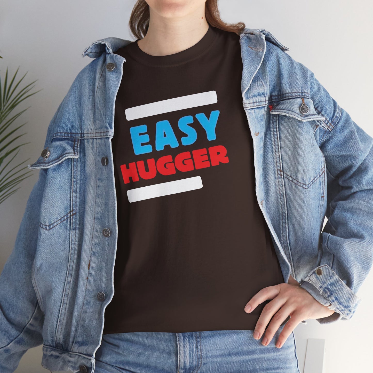 EASY HUGGER Unisex Heavy Cotton Tee