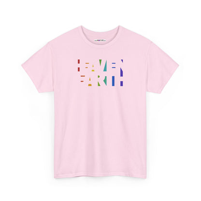 HEAVEN ON EARTH Unisex Heavy Cotton Tee — here now.