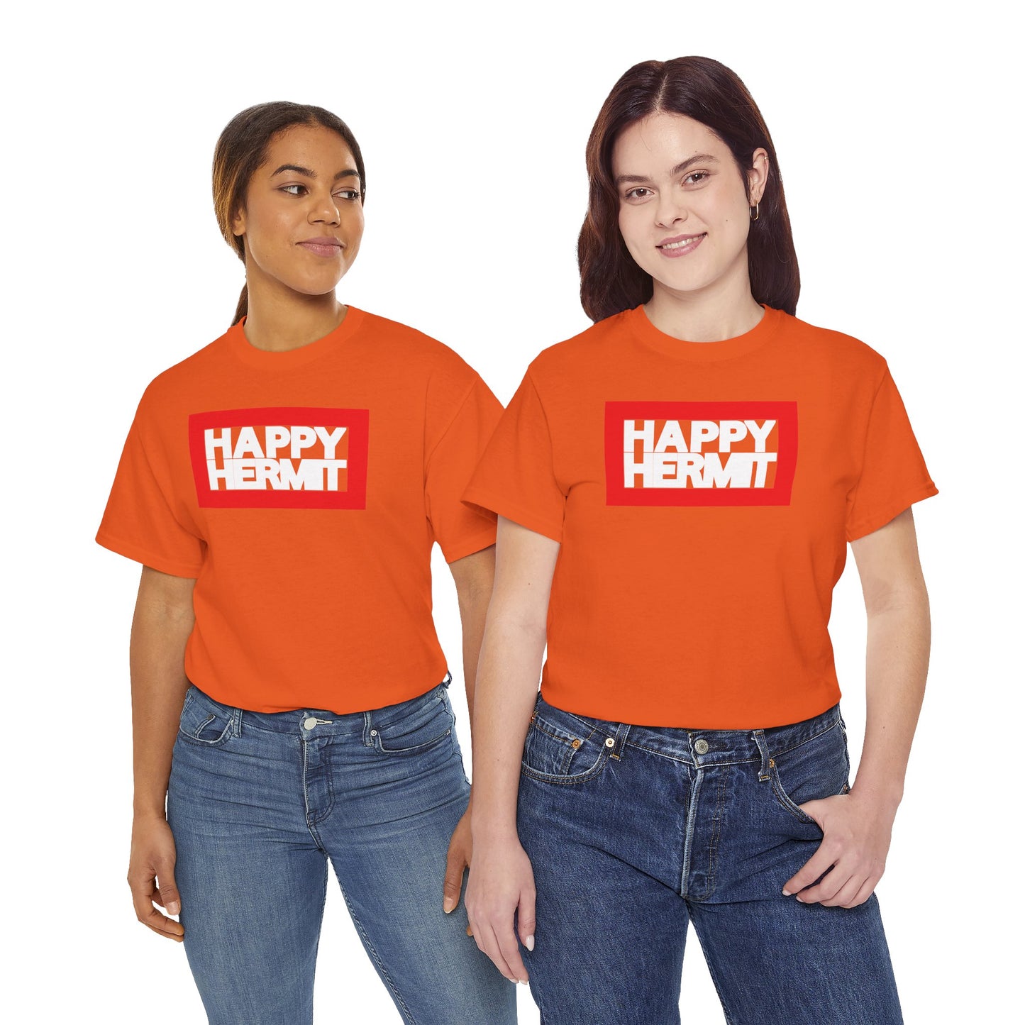 HAPPY HERMIT Unisex Heavy Cotton Tee