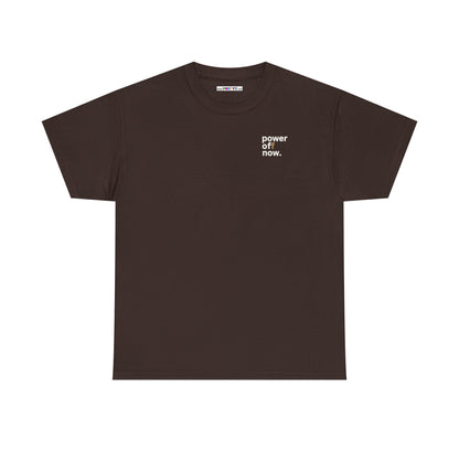 power off now Unisex Heavy Cotton Tee