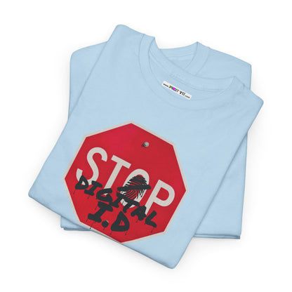 STOP digital i.d Unisex Heavy Cotton Tee