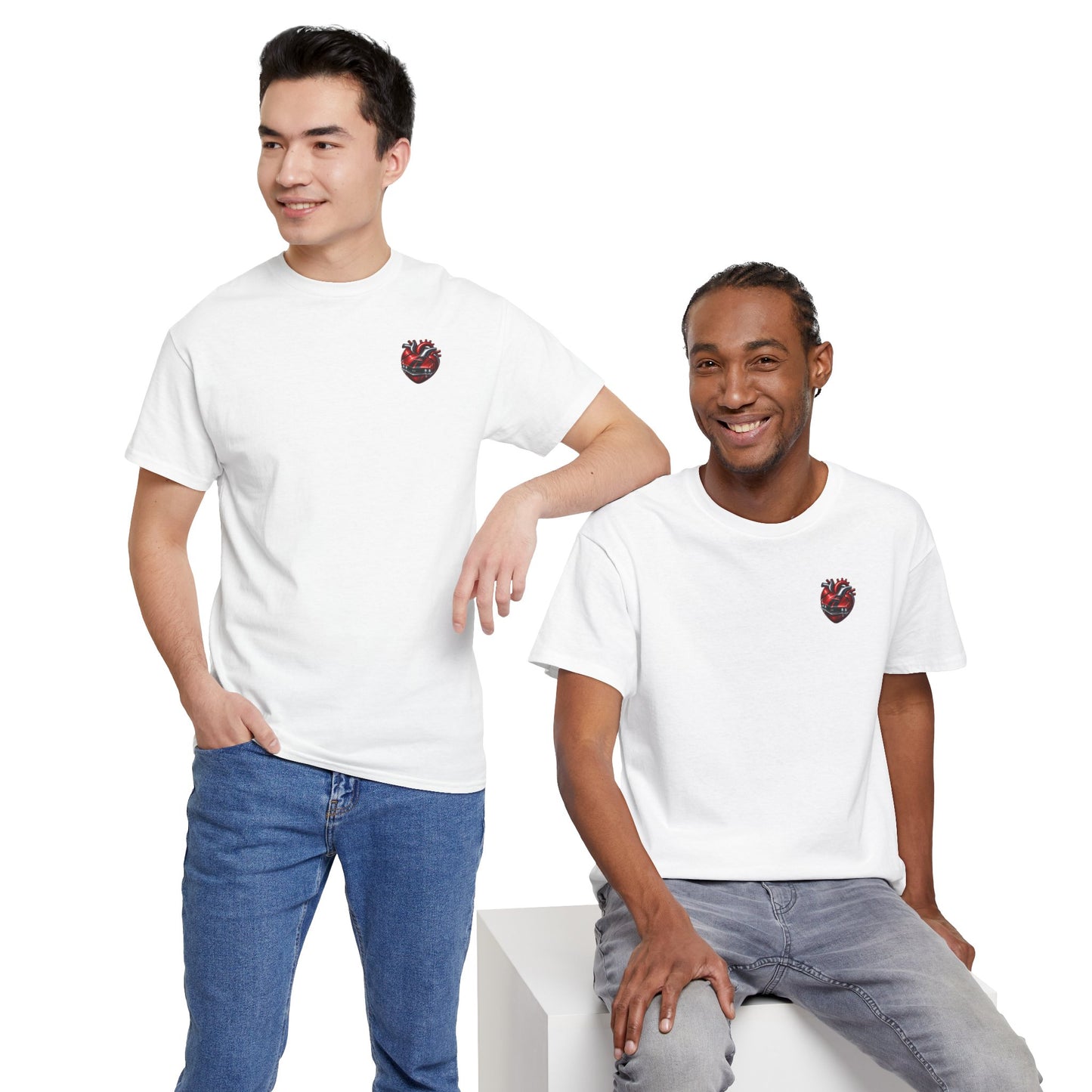 MUSCLE CŒUR Unisex Heavy Cotton Tee