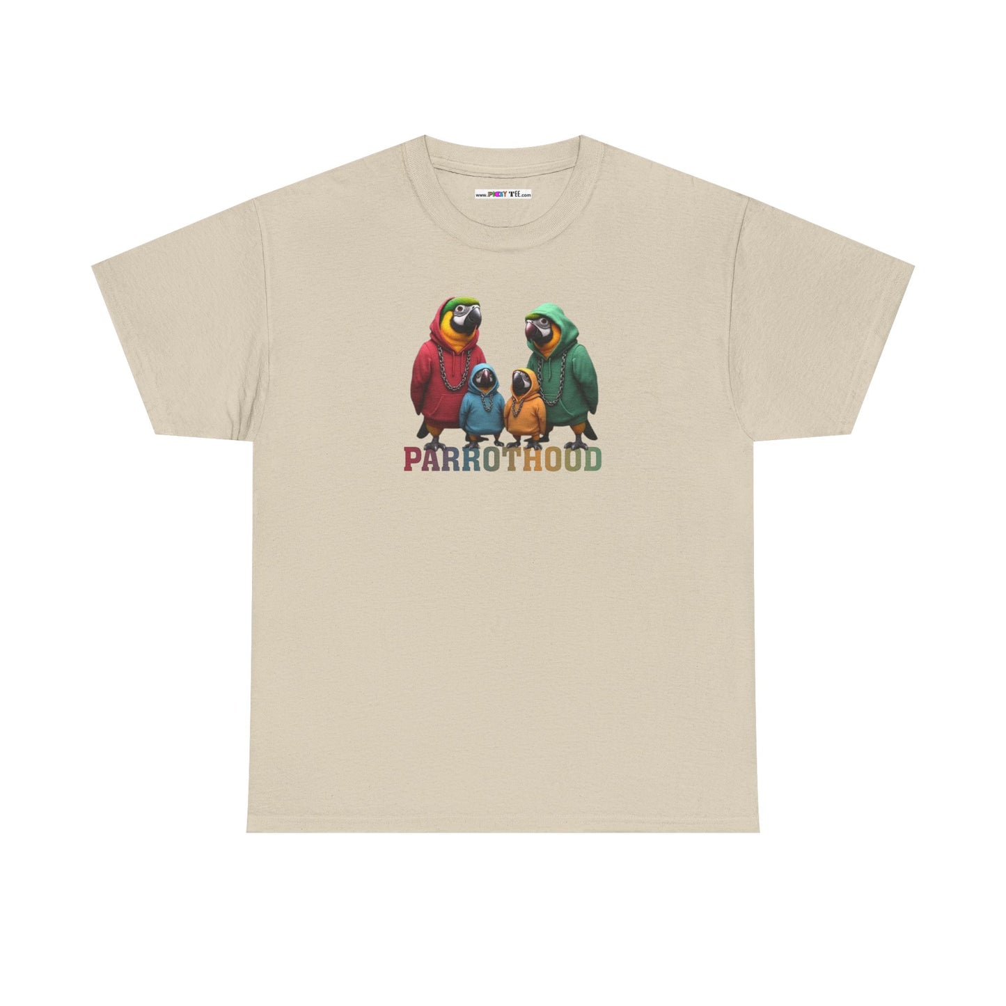 PARROTHOOD Unisex Heavy Cotton Tee