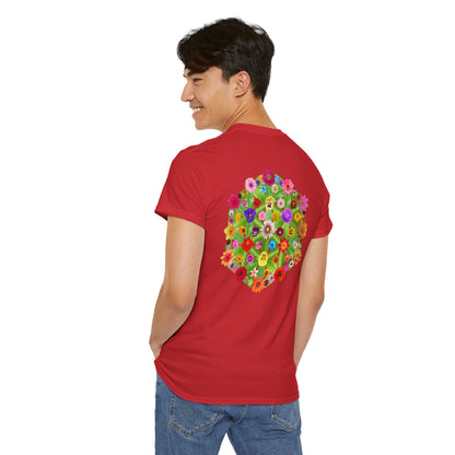 Flowers of Life Unisex Heavy Cotton Tee
